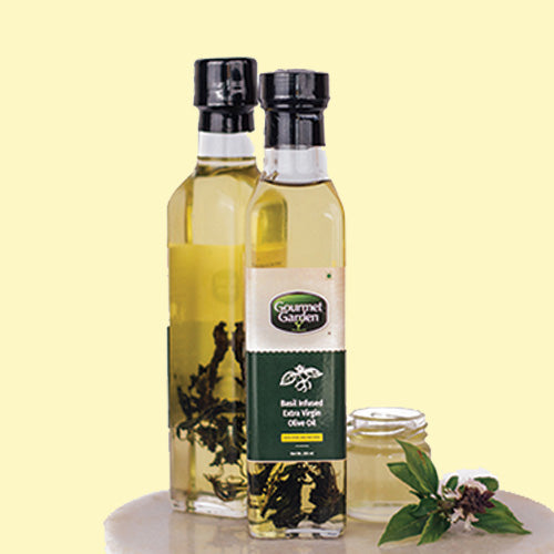 Basil Infused Olive Oil