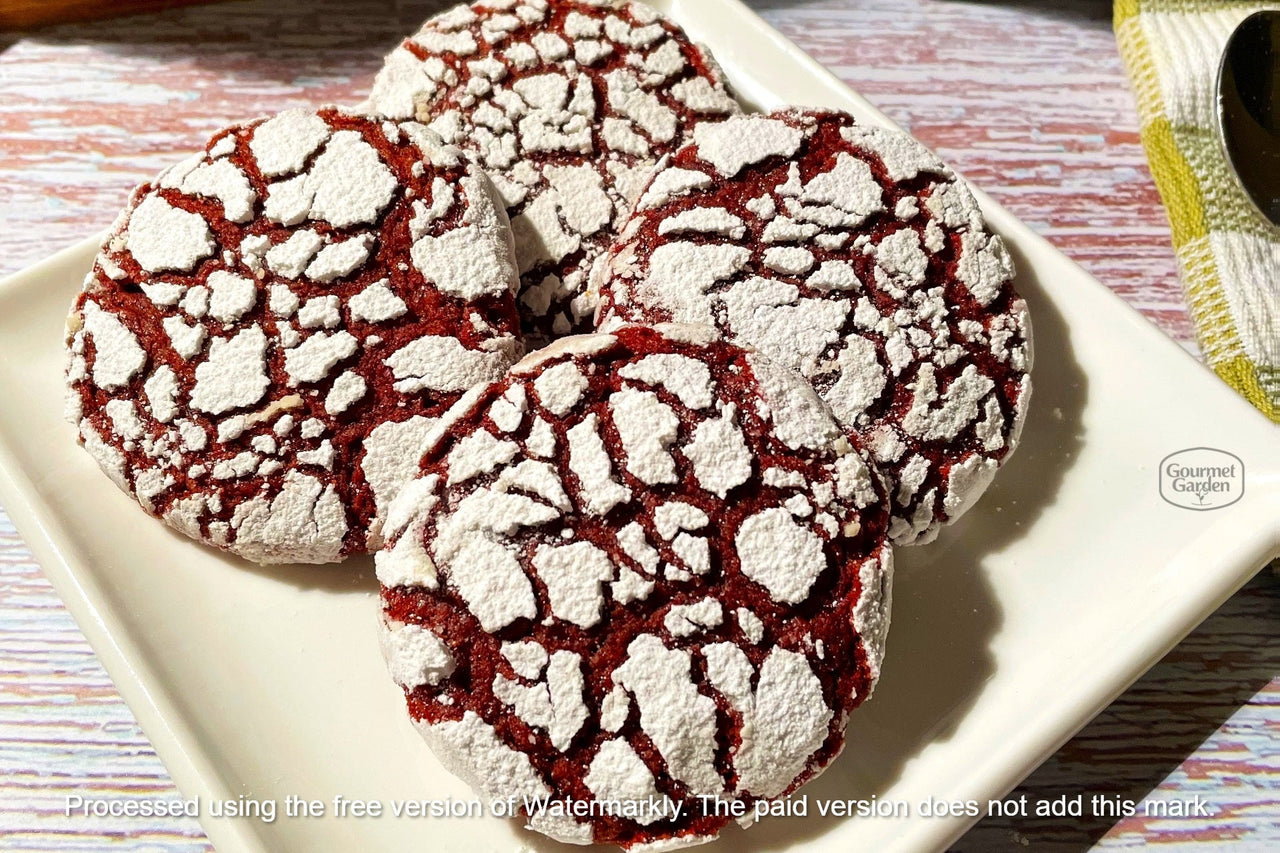 Red Velvet Crinkle - Pack of 6